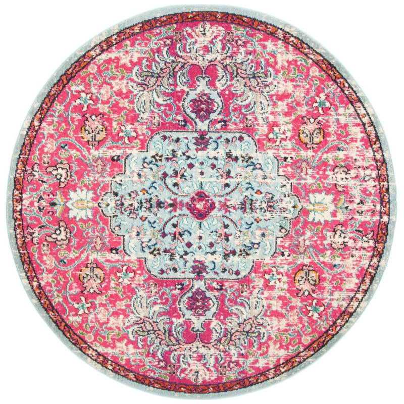 Andersonville Oriental Area Rug, Round 201 cm
