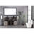Rectangular Led Bathroom Vanity Mirror Fog Dimmable Wall Mount Black Frame Framed Design-1726890872-1726890759