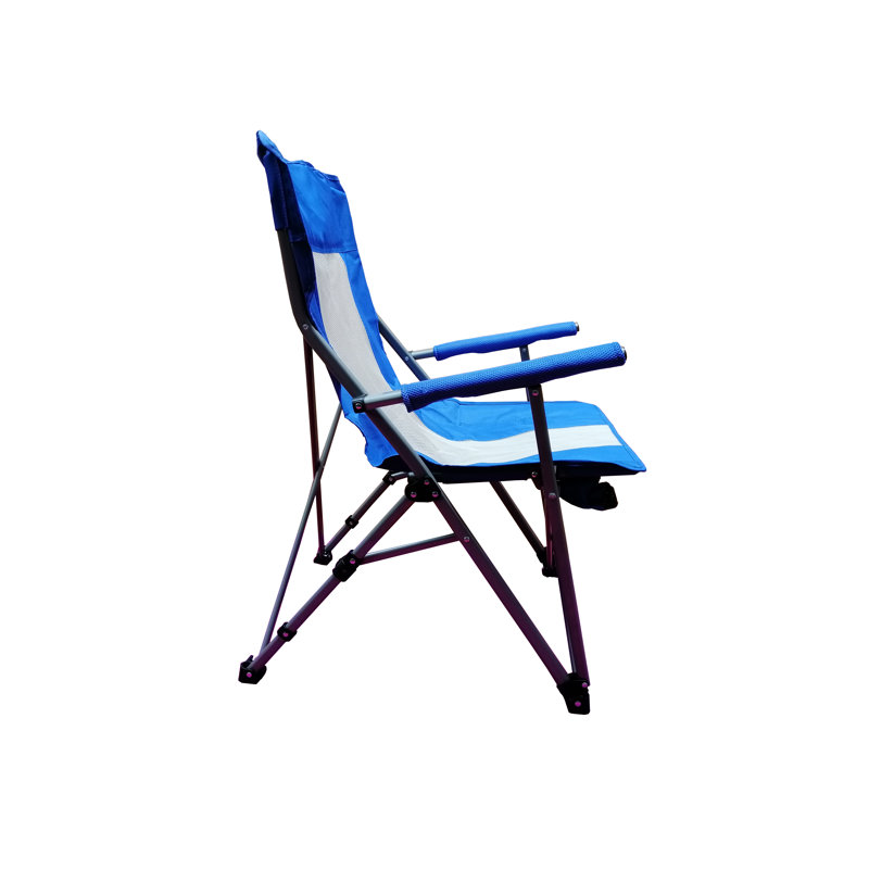 Chaise de camping pliante Forough, Bleu