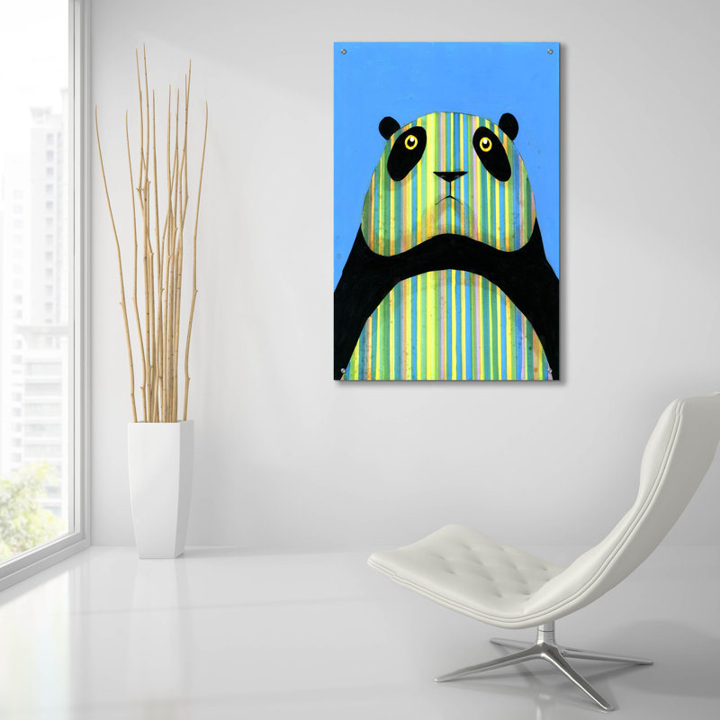 «Case Of The Hues» par Ric Stultz, art mural en verre acrylique, H 36 po x l 24 po x P 0,2 po