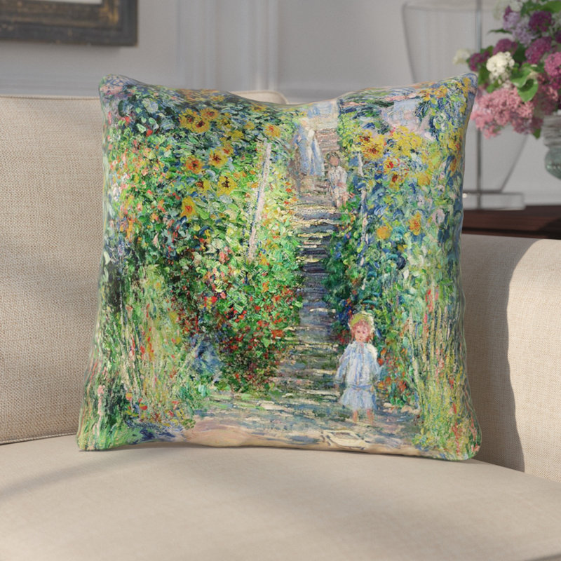Reversible Throw Pillow, 20" x 20"