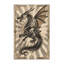 Tapis chic et luxueux lavable à la machine Brennan Dragon Rider Warrior-1597299649
