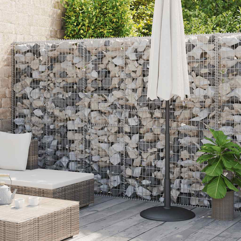Panier en gabion avec couvercle Vidaxl