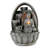 Weather Resistant Sculptural Fountain with Light