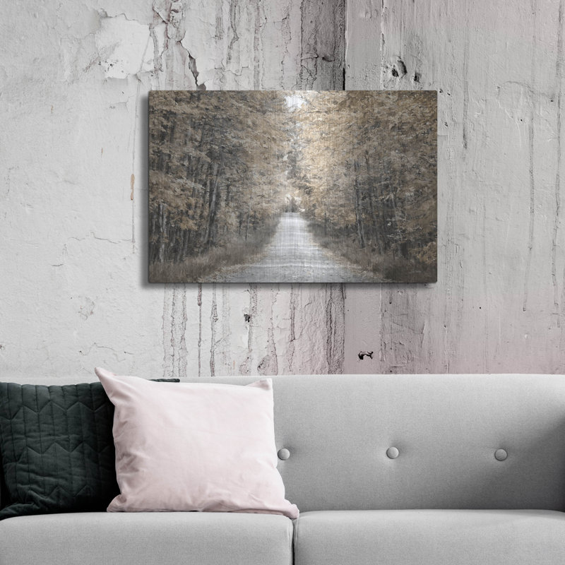 «The Golden Road» par Lori Deiter, H 24 po x l 36 po