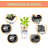 23 In. H Plastic Rattan Planter Set With Self-Watering System (2-Packs)-778266775