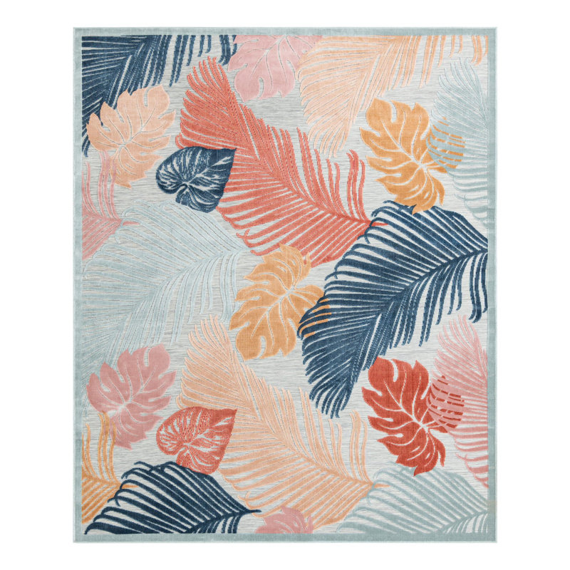 Firman Island Wygant Indoor/Outdoor Area Rug, Rectangle 8'2" x 10'