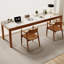 Bureau en bois massif avec 3 tiroirs Burlywood-680213062-680213066