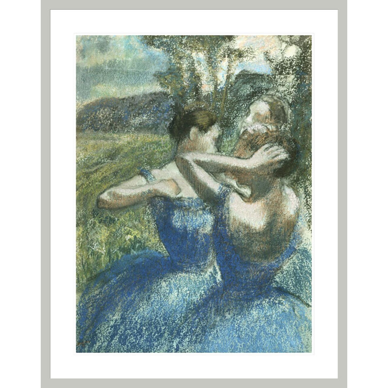 «Three Dancers» par Edgar Degas, impression giclée encadrée, 41.5" H x 32.76" W