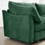 Chenille 2 places avec rangement sous le lit et conception enveloppante pour les petits aménagements contemporains en chenille, les salons modernes en forme de croissant escamotables-1378420228