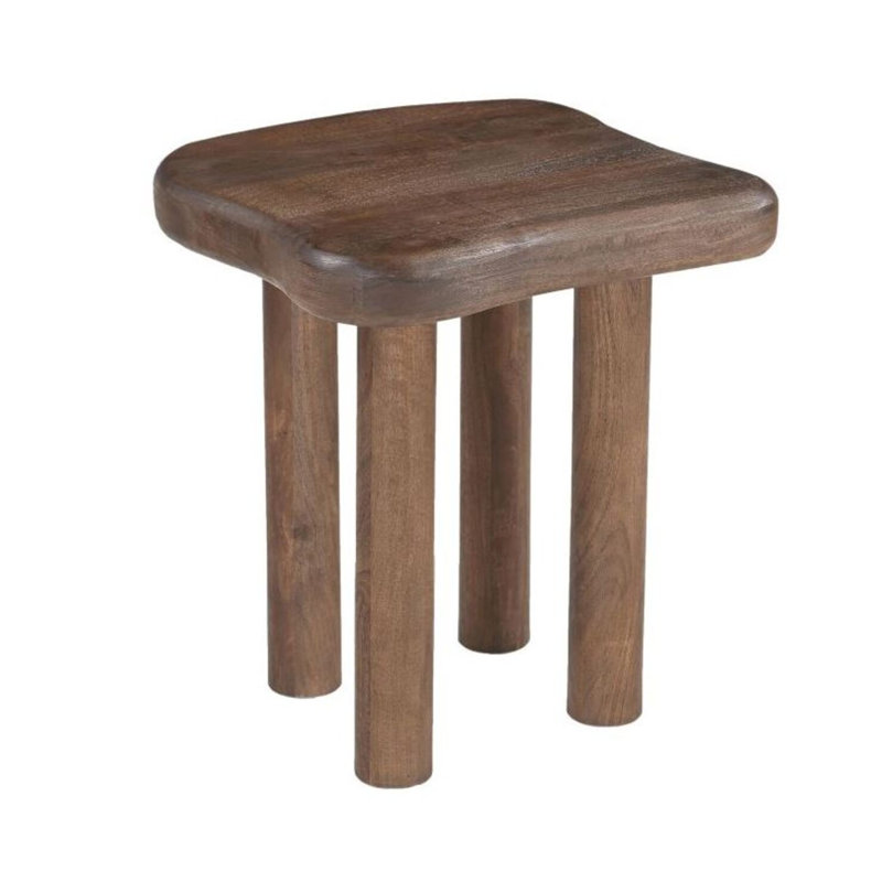Table d'appoint en bois massif Merredit
