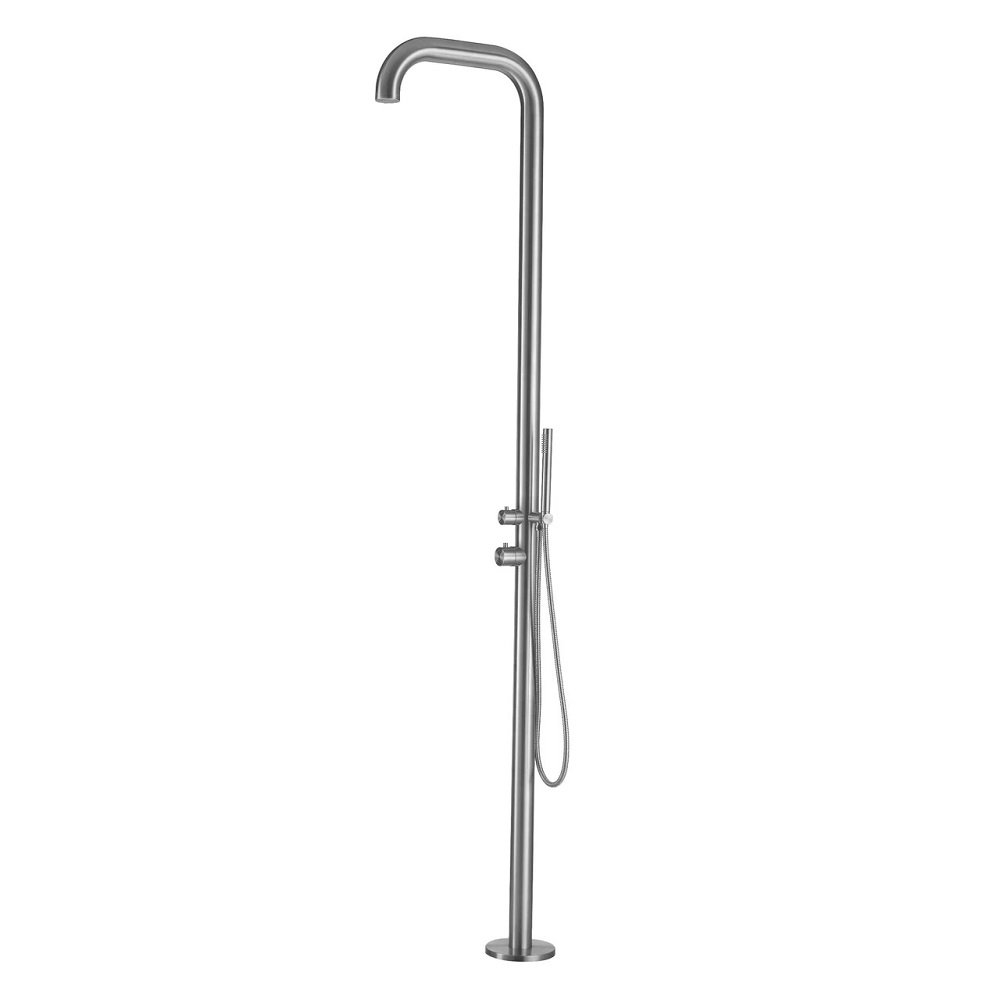 Pulsar 01 Freestanding Outdoor Shower with Hand Shower Pulsar 