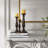 18'' H Wood Tabletop Candlestick-1103655807