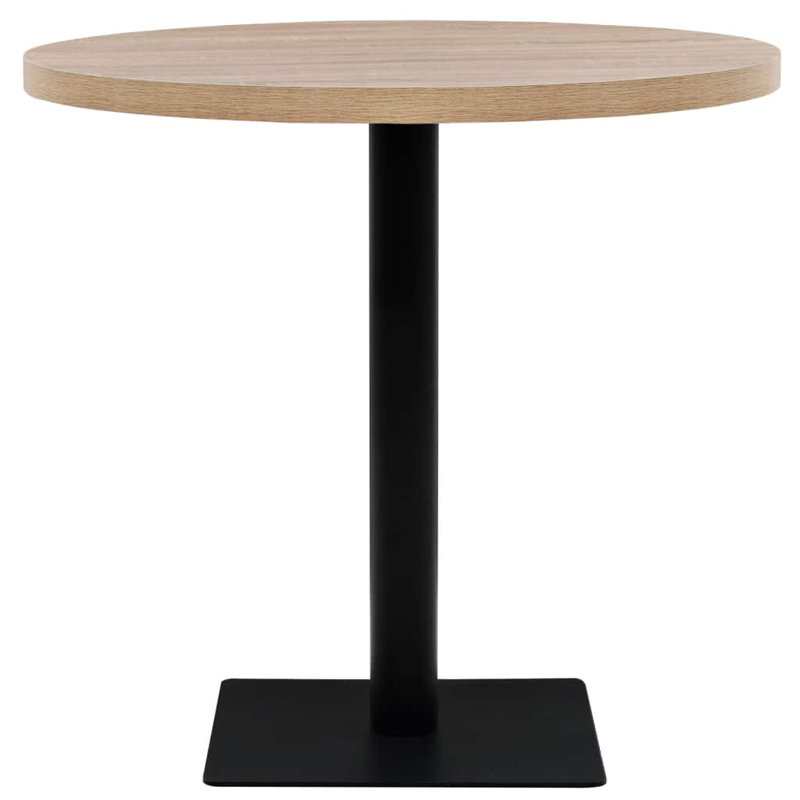 Table bistro Bistro, H 29,5 po x L 31,5 po x l 31,5 po, Chêne