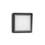 Black Integrated LED Outdoor Flush Mount