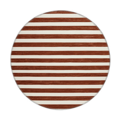 Tapis intérieur / extérieur brun HorizontalStripes