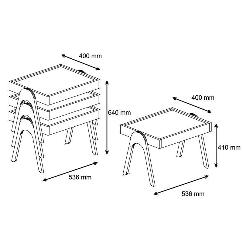 Side Table Set