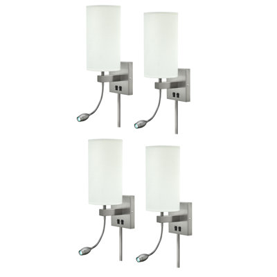 Truly Yours LED Plug-in Armed Sconce