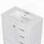 Armoire de rangement pour meuble-lavabo avec lavabo et porte à 3 tiroirs-1583980711