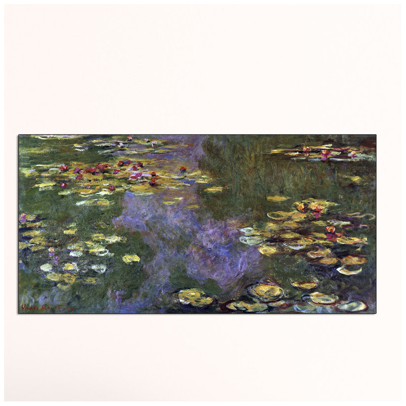 Claude Monet - Wrapped Canvas Painting, 70cm H x 140cm W x 1.8cm D
