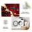 Red Marble Gold carpet-easy to clean, machine-washable, soft and comfortable; suitable for door mats, kitchens, living rooms, bedrooms, corridors, and laundry areas. Easy to clean, durable carpet for home decoration.-178442703
