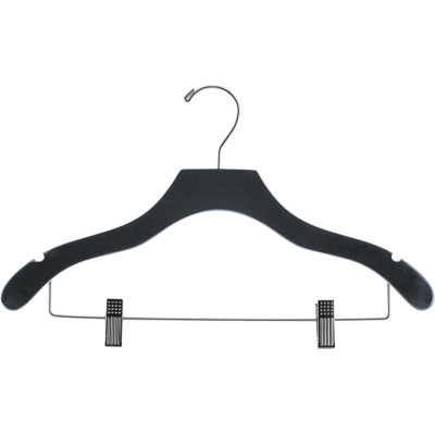Cintre en bois ondulé pour robe / chandail / chandail
