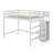 Full Size Loft Bed With Wardrobe-317326503