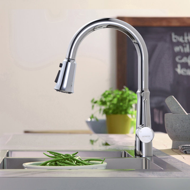 Pull Out Kitchen Faucet, Chrome