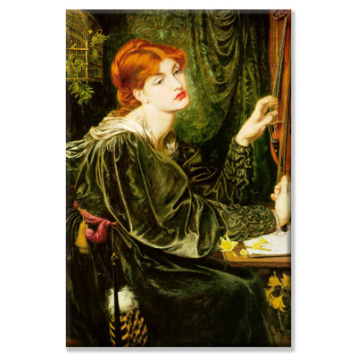 « veronica veronese » par dante gabriel rossetti, reproduction d’art