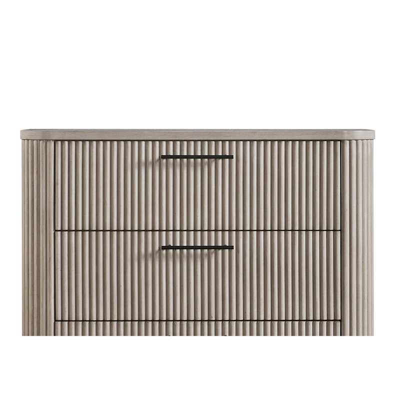 Commode 4 tiroirs - Taupe