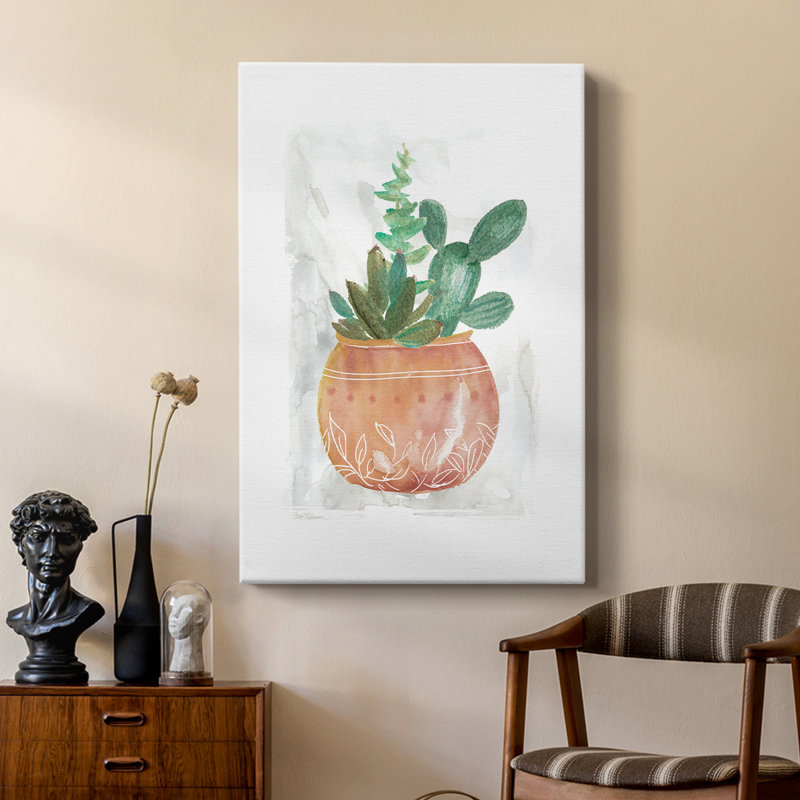 Boho Succulent - galerie sur mesure Cavas