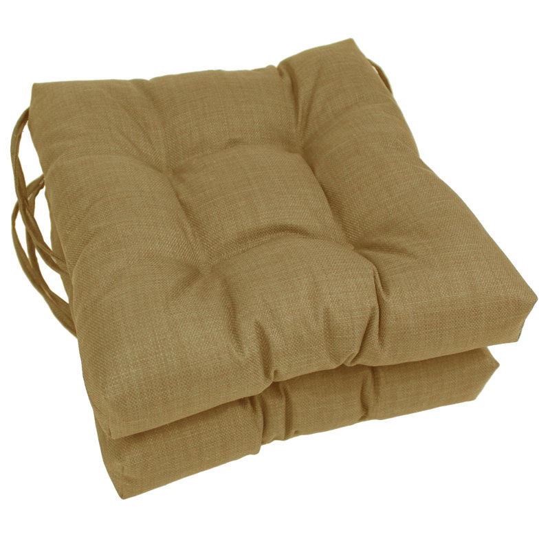Outdoor 3.5'' Seat Cushion, Wheat
