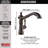 Cassidy Pull Out Sprayer Kitchen Sink Faucet, Single Handle Kitchen Faucet-32014055