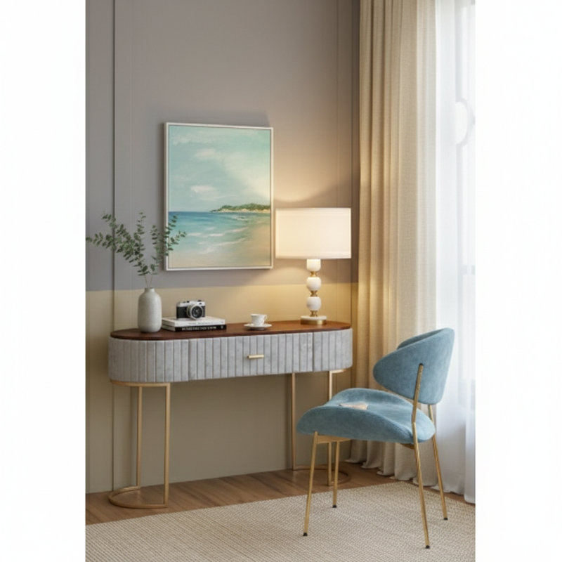 D15x26.5" Table Lamp (Lamp Shade Assembly Required)
