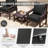 Outdoor Deep Seating Cushion Set Indoor And Outdoor Seat / Back Cushion, Available In 4 Sizes-929802345-929802342