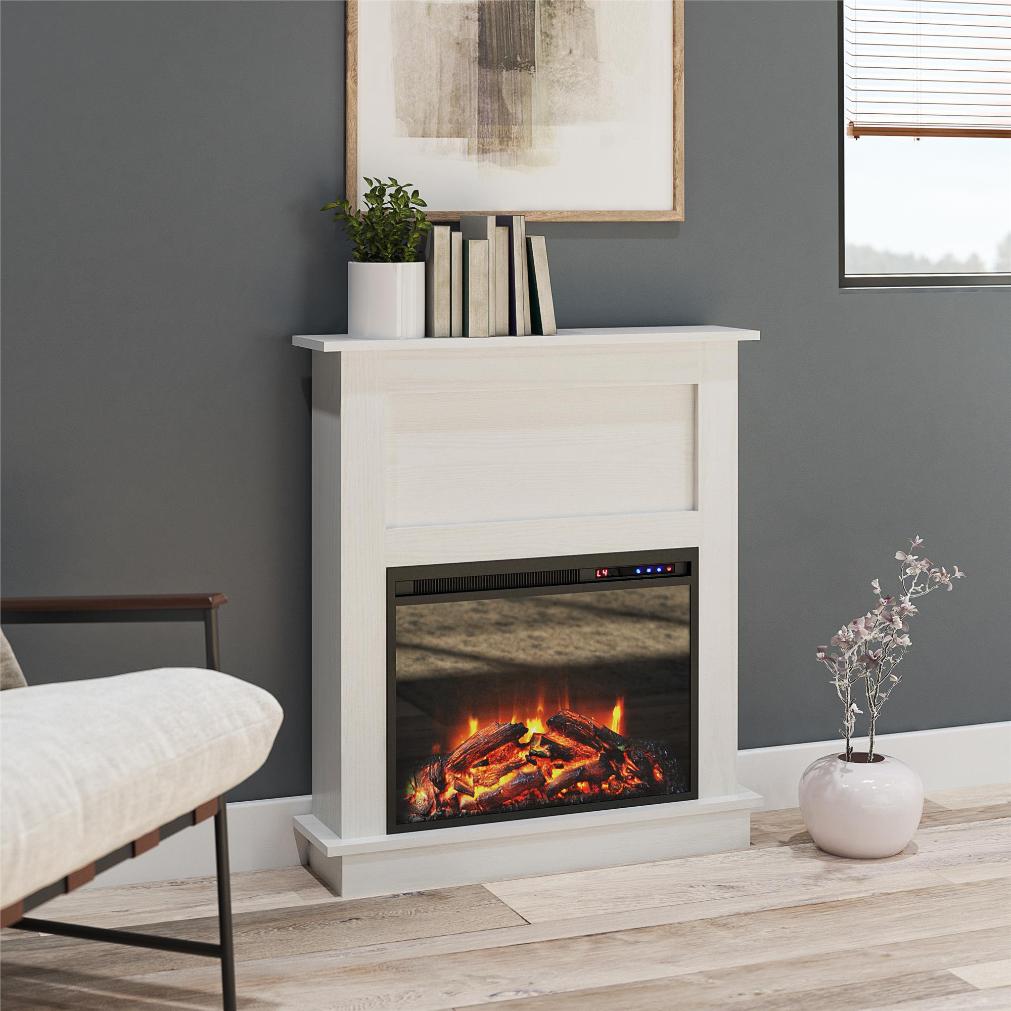 Pleasant Hearth Gray Steel Blower in the Fireplace Accessories department  at
