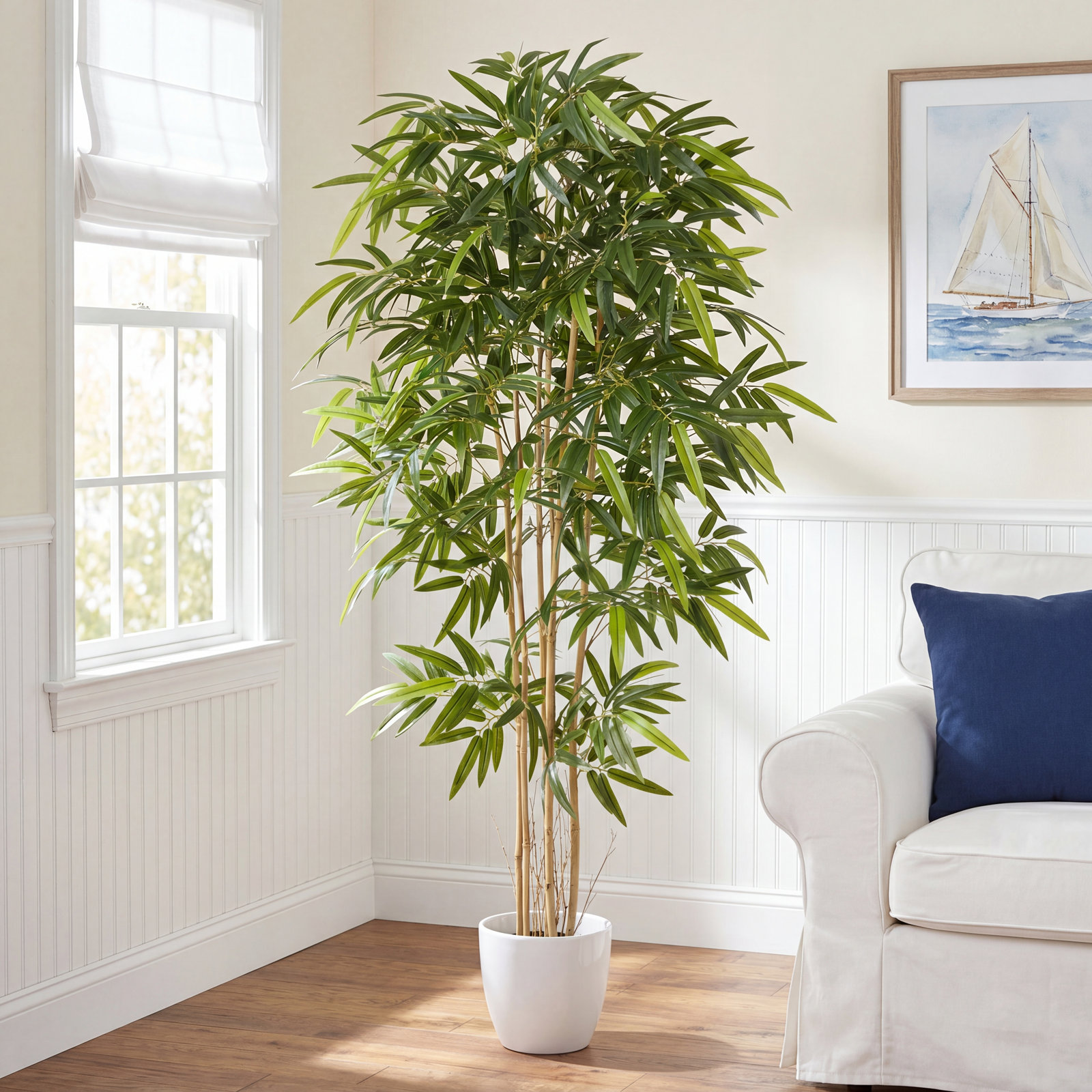 Bamboo Tree in Pot, 72" H x 23" W