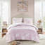 Ensemble de housse de couette à motif cachemire floral 2 pièces simple / simple TG avec traitement antimicrobien pour plus de confort et d'hygiène