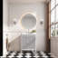 Ensemble de meuble-lavabo autoportant 30 po avec 2 ensembles de poignées et plateau en marbre d'ingénierie entièrement assemblé gris-522583718-522583713-522583714
