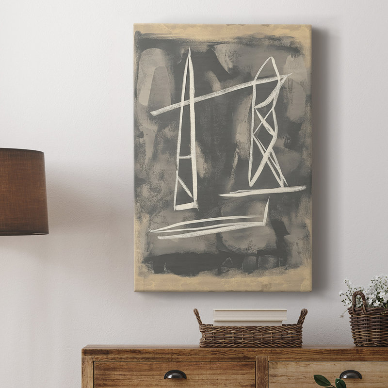 ABSTRACT Series DCCL XXXVI - Cavas de galerie sur mesure, H 48 po x l 32 po