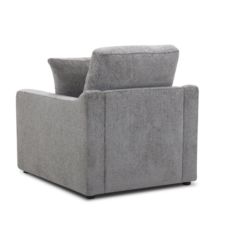 Fauteuil à coussins bas 40 po Brittanni