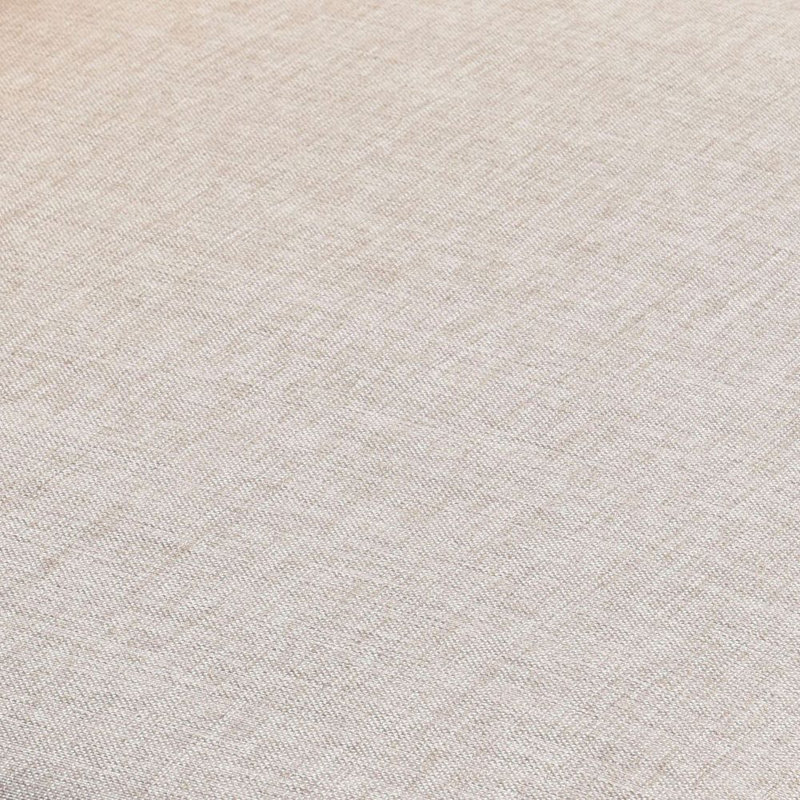 Ensemble de conversation 5 pièces avec foyer et coussins, Beige