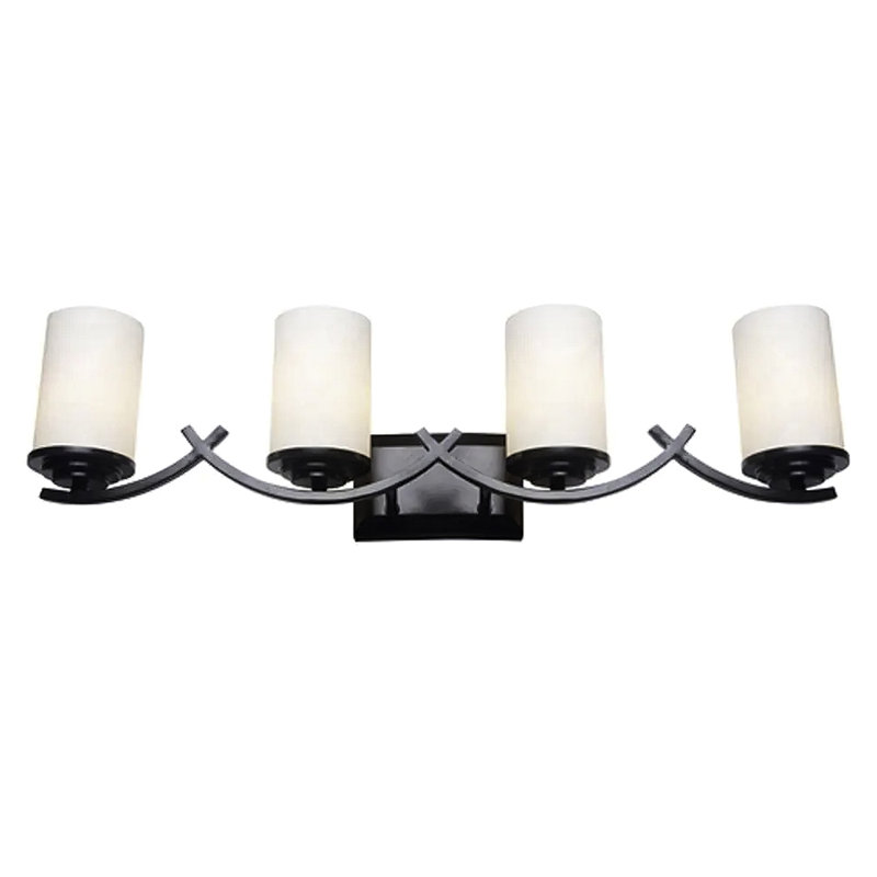 Oil Rubbed Bronze 4-Light Dimmable Vanity Fixture