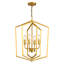 Lustre géométrique à 4 lumières Videl-2001210148