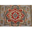 Tapis indien en laine à motif géométrique 3x5