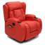 Deneishia Manual Swivel Rocking Wing Back Recliner  Chair with Heat and Massage-1058344849