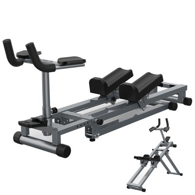 3-in-1 Spine Twist Stretcher & Stair Stepper & Waist Trainer, Adjustable Back Stretcher Machine For Lower Back Exercise, Core Activation & Full-body Workout