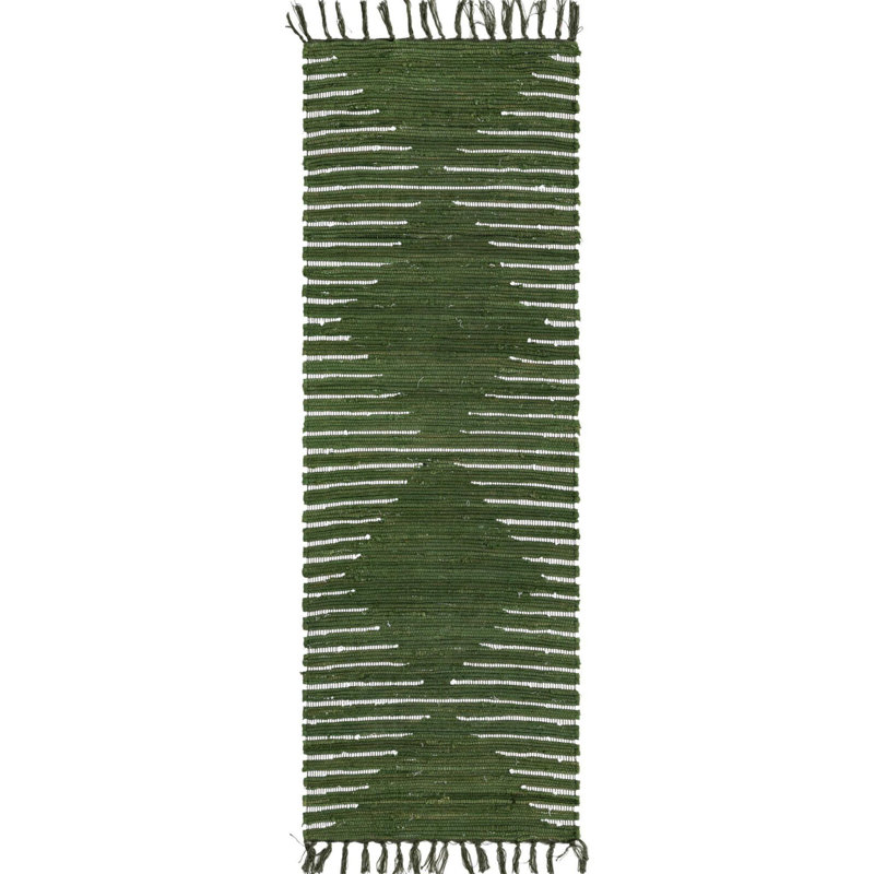 Tapis contemporain Gwin, Tapis de couloir 2 pi 2 po x 6 pi