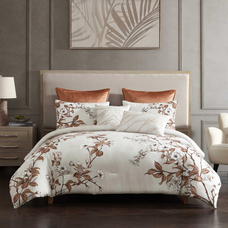 Literie Oaklyn, Édredon grand + 2 taies d'oreiller