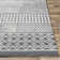 Abdera Handmade Tufted Wool Ivory/Charcoal Area Rug